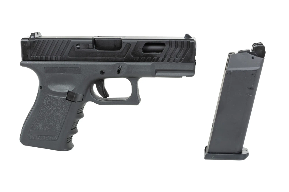 East Crane ASG pistool EC-1304 Zwart