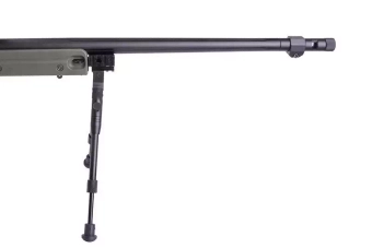 Airsoft pušky odstřelovací puška 4402D (s dalekohledem a dvojnožkou) - olivová barva