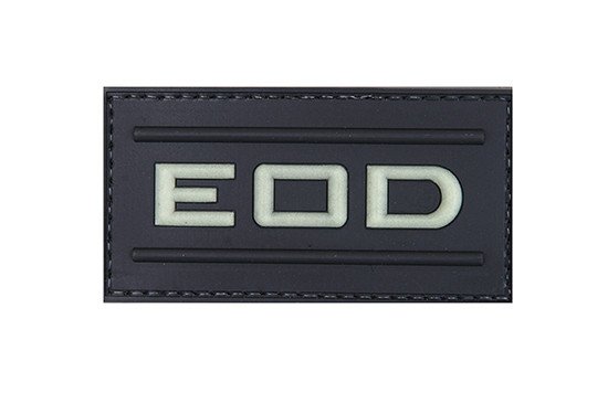 Nášivka 3D - EOD - svítící ve tmě