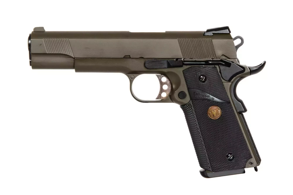 Pistola de airsoft MEU - aceituna