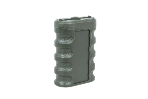JJ Airsoft JA-1394 grip avant coudée pour rail M-LOK/Keymod (nylon) Olive