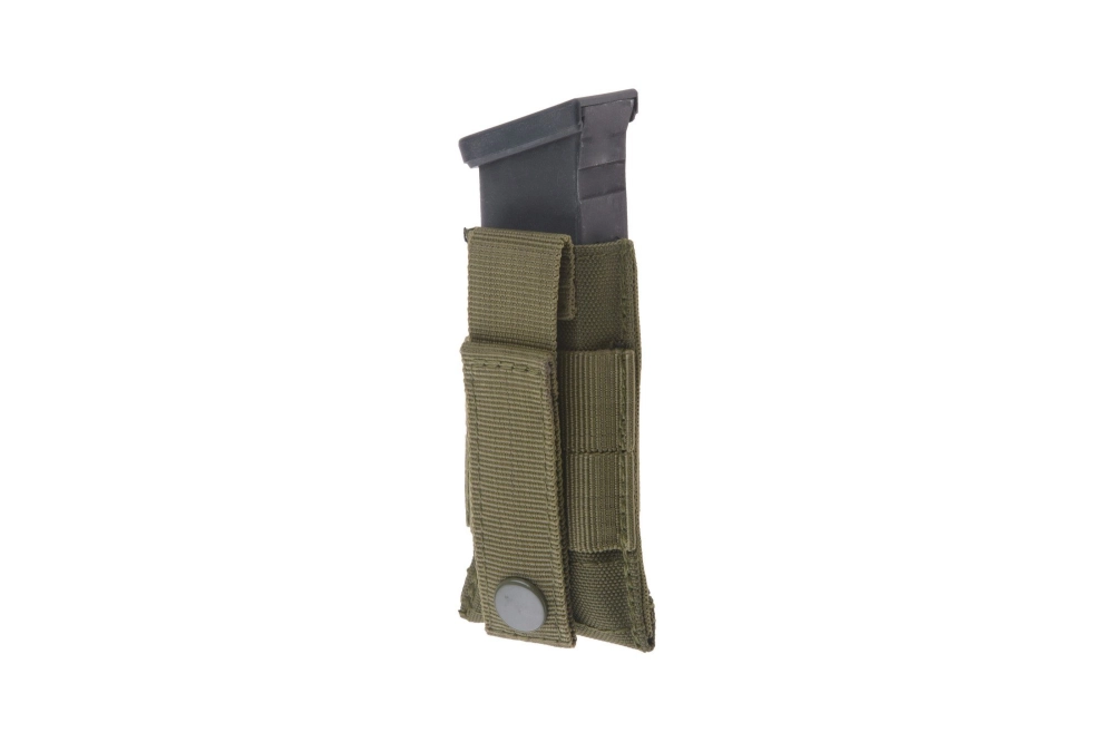 Étui rapide pour 1 chargeur pistolet - vert olive