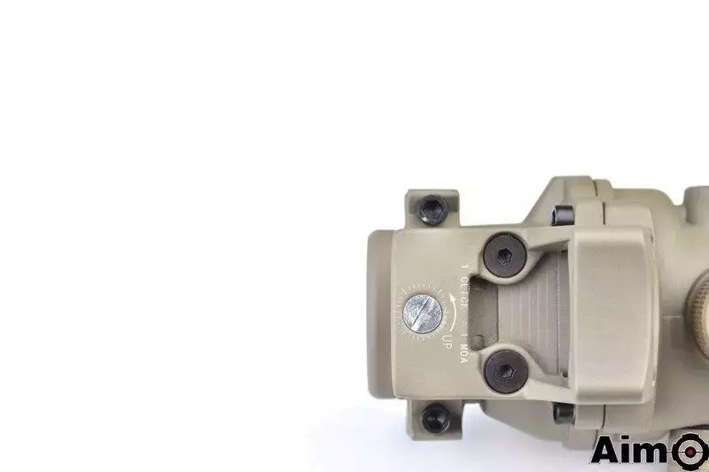 ACOG 4X32C scope replica (with RMR sight and ilumination source fiber) - tan