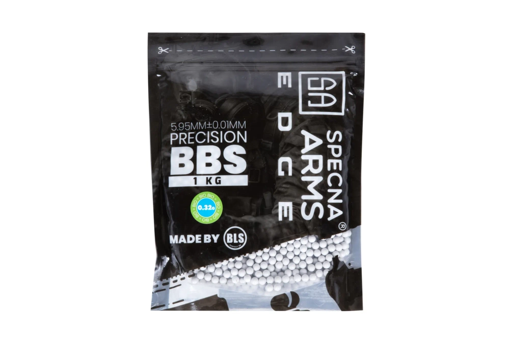 0.32g Specna Arms EDGE™ BIO Precision BBs - 1kg - White 