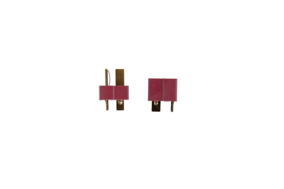 Set of T-Connect/Deans plugs (female + male)