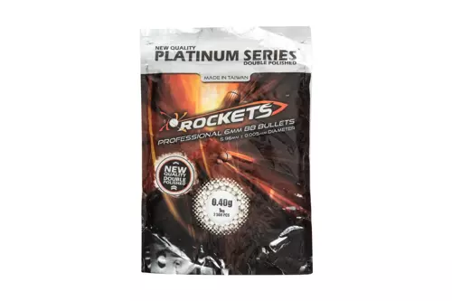 Bolas  0.40g Rockets Platinum 1 kg