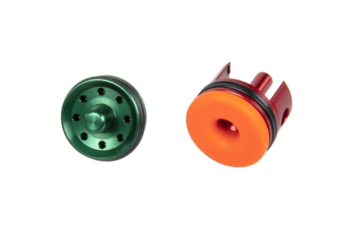 Sada pístů a hlavy válců TopMax ERGAL CNC DMR Air-Brake (oranžová PAD)