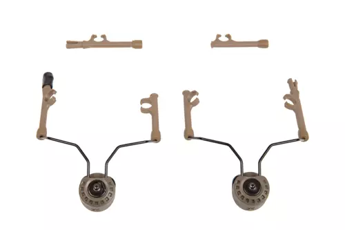 Adaptador de auriculares Comtac para raíles ARC OPS-CORE (Mark) - Dark Earth