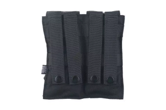 Podwójna ładownica na magazynki typu M4/M16 - czarna