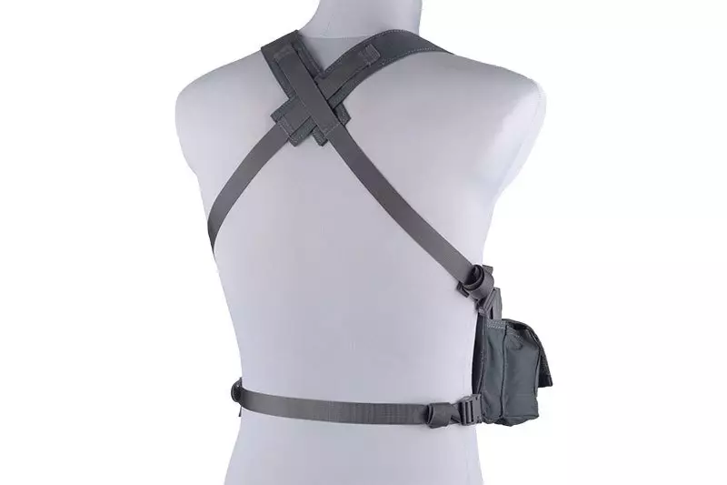 Chaleco rápido Chest rig - Gris Primal