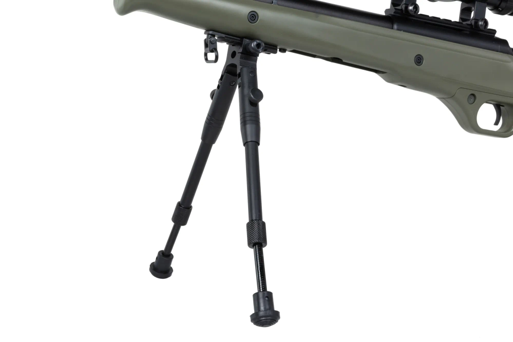Odstřelovací puška airsoft WELL MB12DG olivová barva