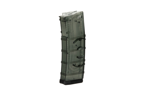 Zásobník mid-cap 150 kuliček pro zbraní M4/M16 - průsvitná zelená