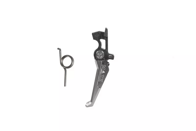 CNC Aluminum Advanced Trigger (Style E) - Silver
