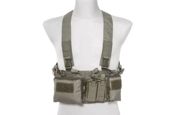 Lehká rychlá vesta Chest rig - zelená Ranger