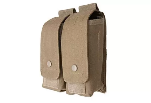Double AK magazine pouch - tan