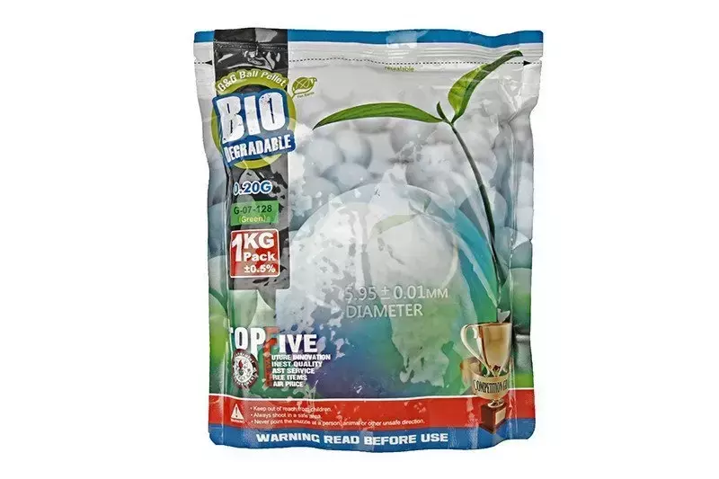Kulki Bio 0.20g G&G 5000 szt - Zielone