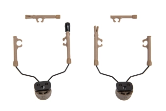 Adaptador de auriculares Comtac para raíles ARC OPS-CORE (Mark) - Dark Earth