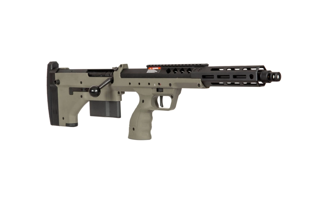 Desert Tech SRS-A2/M2 Covert 16" sniper airsoft rifle (right-handed) - olive green
