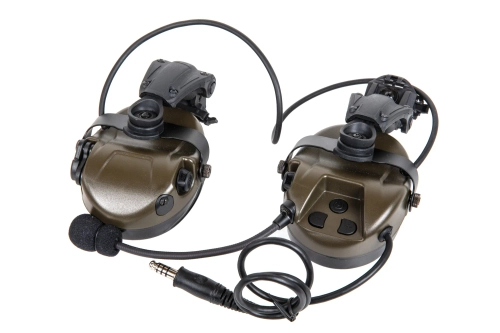 Tac-Sky WYH303 headset met ARC-montage Loofgroen