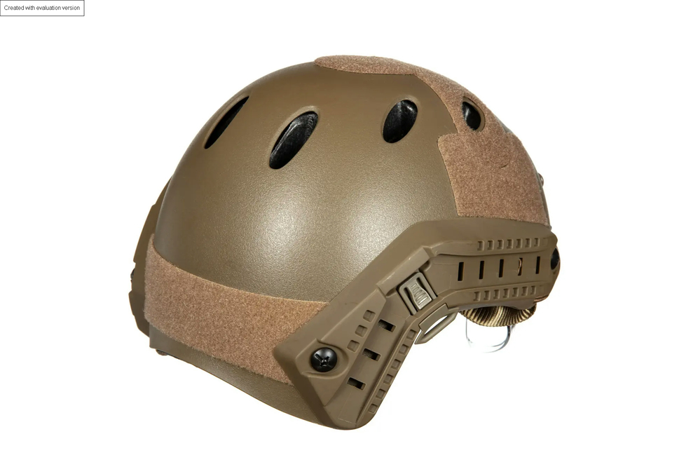 X-Shield PJ Helmet Replica With Goggles - Tan