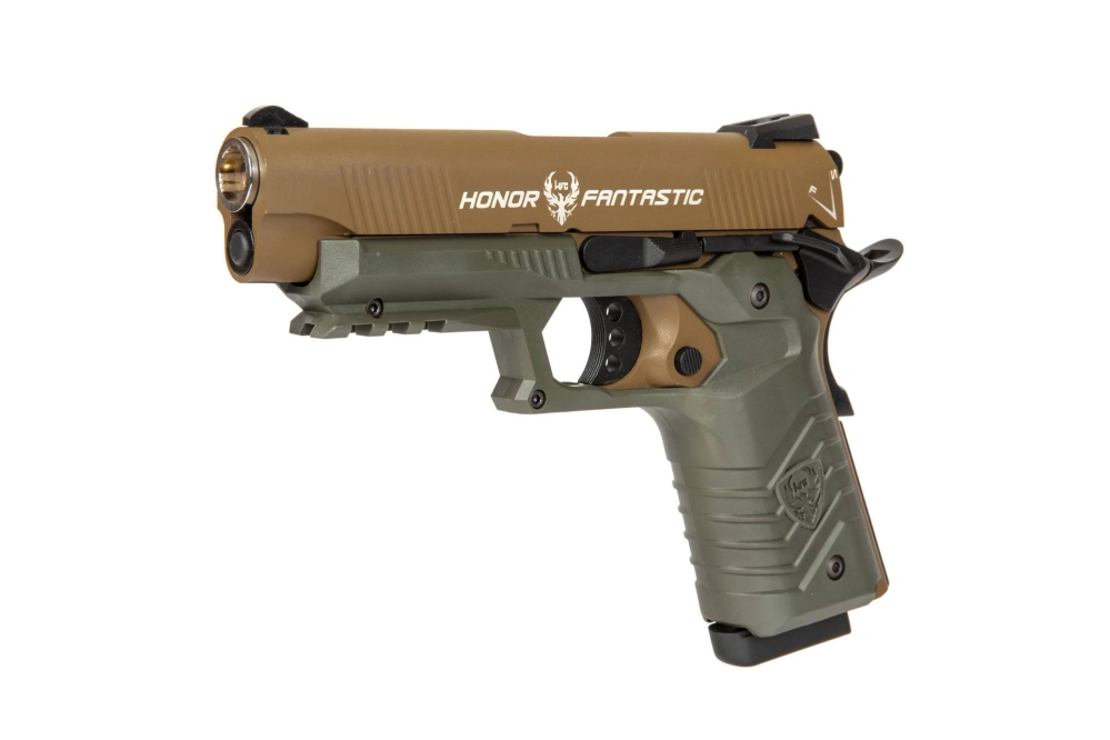 Réplique de pistolet HG-172 tan/olive