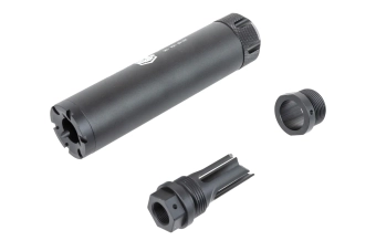 Juego de supresores de sonido réplica Cyma con supresor de llamas réplica HY-204