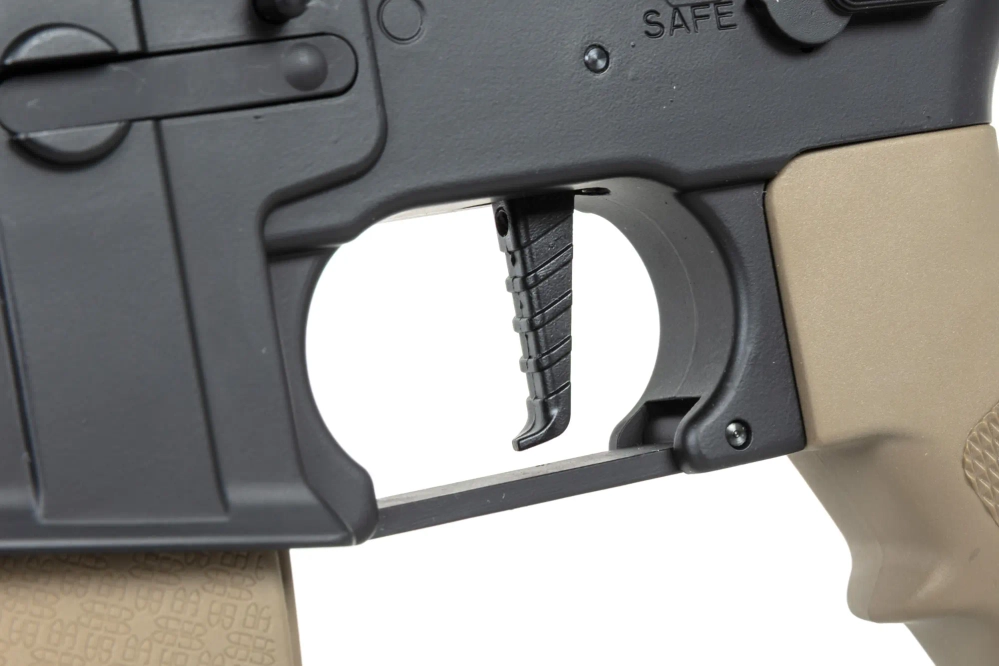 Specna Arms Daniel Defense® MK18 SA-P19 Prime™ HAL™ ETU ASG Karabijn Hoog Koppel Half-Tan Versie