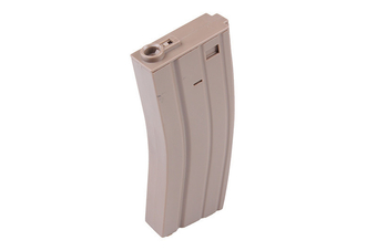 Zestaw 5 magazynków low-cap 70 kulek do M4/M16 - tan