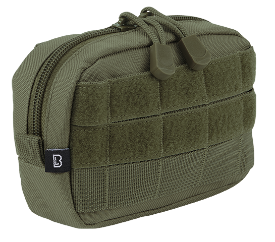 Kompaktowa ładownica uniwersalna Brandit z panelem rzepowym 8048 Oliwkowa