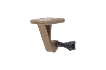 Helmet mount for sport camera - Tan