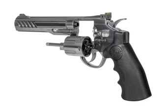 Réplique de revolver TITAN 6'' - Platine (OUTLET)