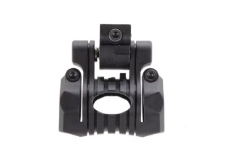 5-position flashlight mount – black