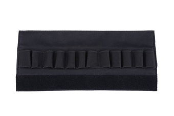 Pochette à coquilles - noire