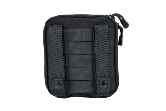 Admin pouch avec support en érable - Noir