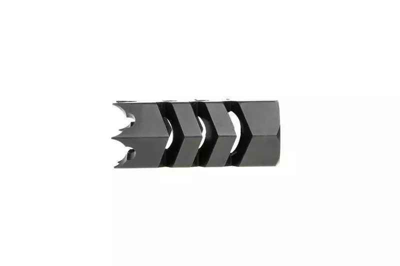 Stalowy tłumik płomieni 1.6 - czarny