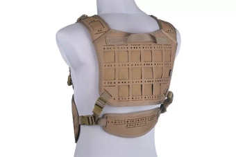 Chaleco táctico Corte láser dinámico - bronceado