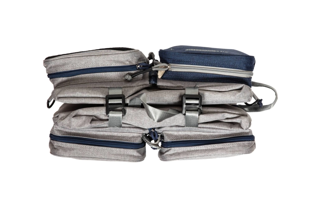 Maletín para armas de fuego - Gris / Azul marino