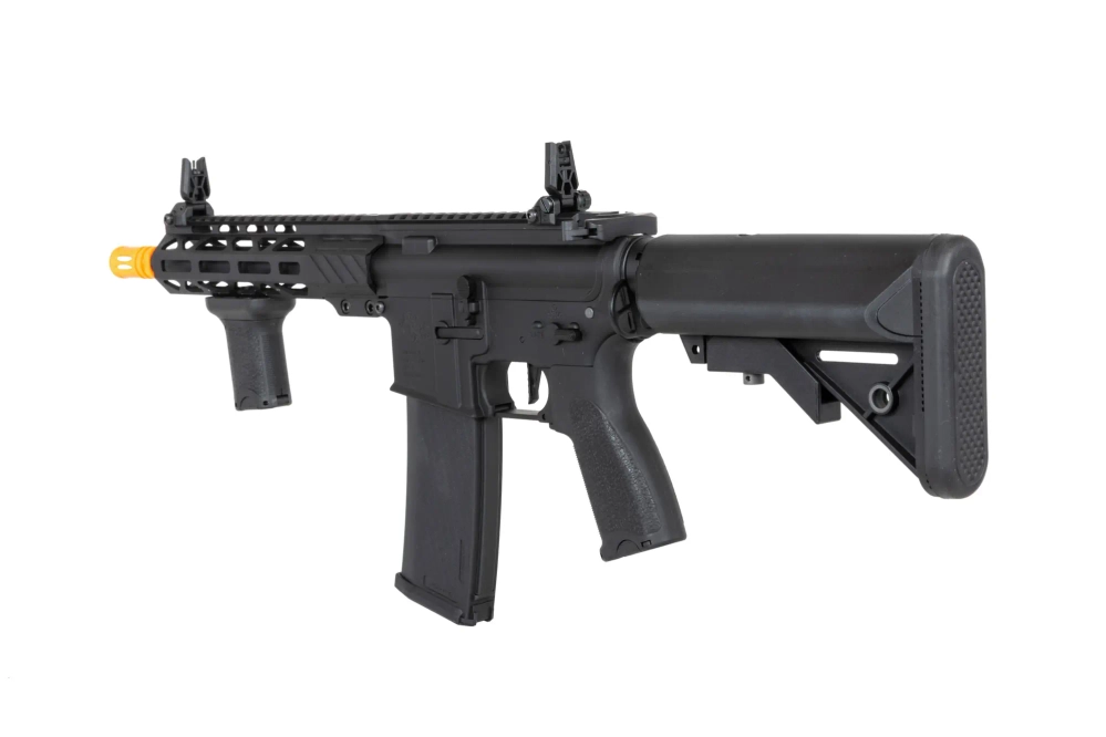 Specna Arms RRA SA-E25 HAL ETU™ Carabine airsoft Noir avec dispositif de décharge orange