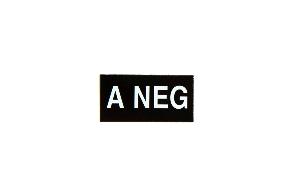 Parche - Tipo de sangre - A NEG