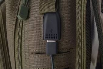 Plecak typu Assault Pack Laser-Cut USB - oliwkowy