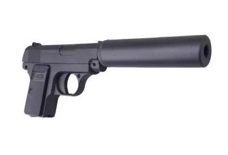 Pistolet airsoft G1A avec silencieux