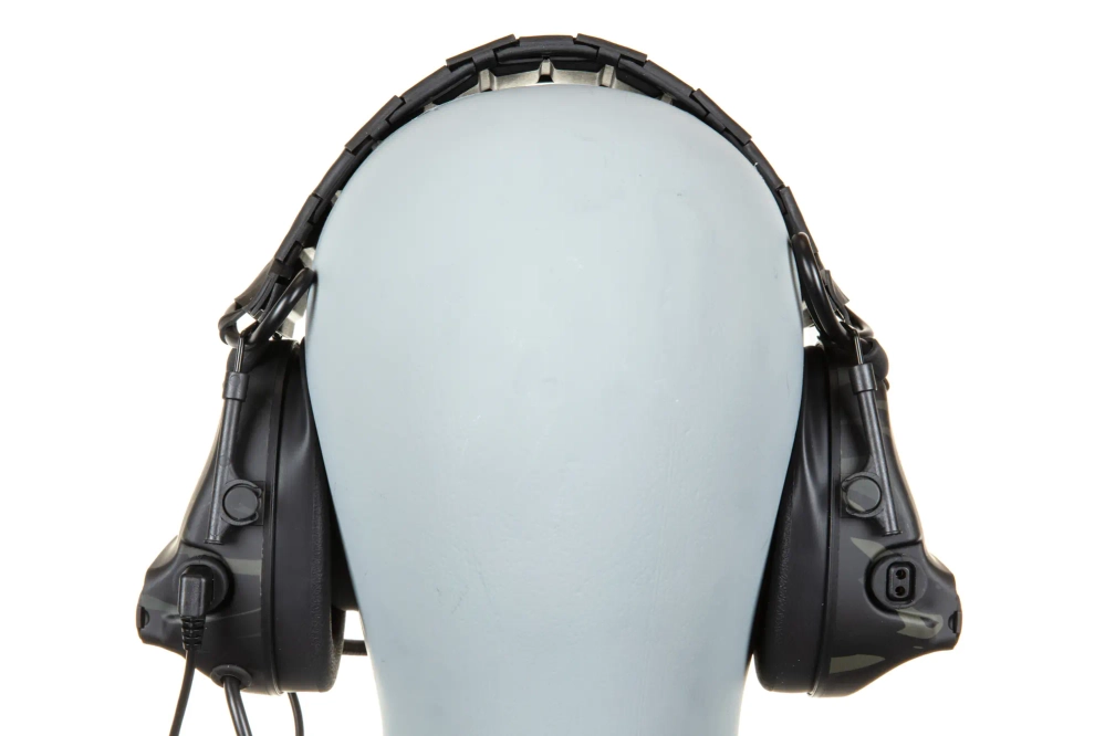 Taktyczny zestaw słuchawkowy Wosport C5 HD-14-A MC Black