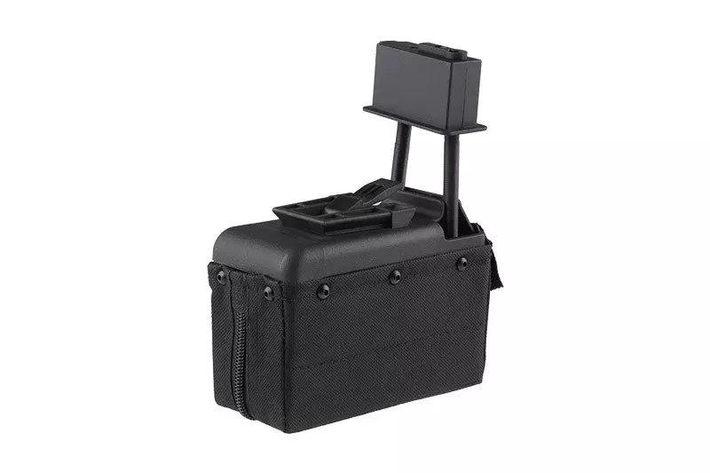1500 BB Box Magazine for M249 Replicas - black