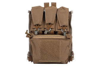 Panel de asalto V5 PC con pistoleras Wosport Coyote Brown