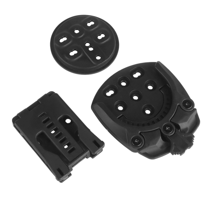 Universele 360 graden tactische holsteradapter Wosport GB-ACC-20 Zwart