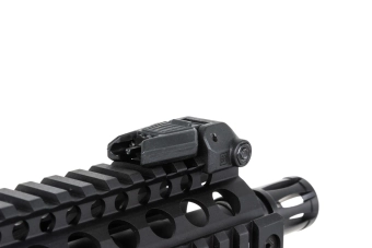 Specna Arms Daniel Defense® MK18 SA-P19 Prime™ Aster II ETU airsoft Carbine with Single Fire Only Brushless Motor Black