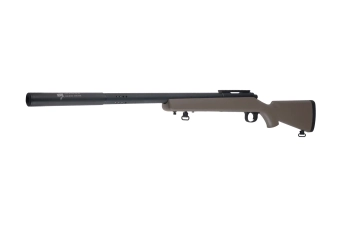 Fusil de airsoft rifle de francotirador SW-10KT - bronceado
