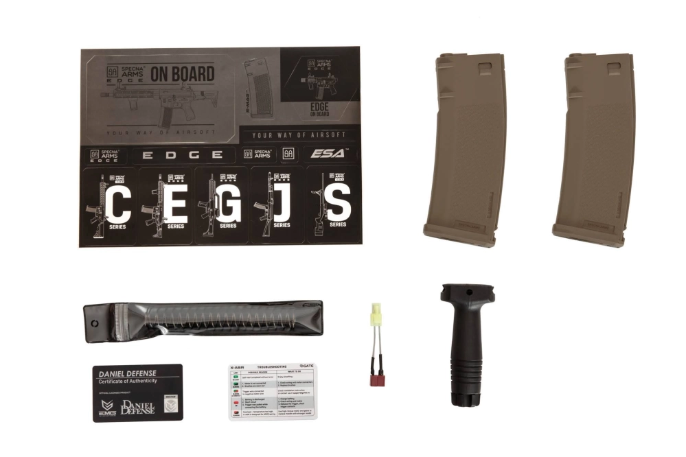 Daniel Defense® MK18 SA-E19 EDGE 2.0™GATE ASTER airsoft rifle - Chaos Bronze