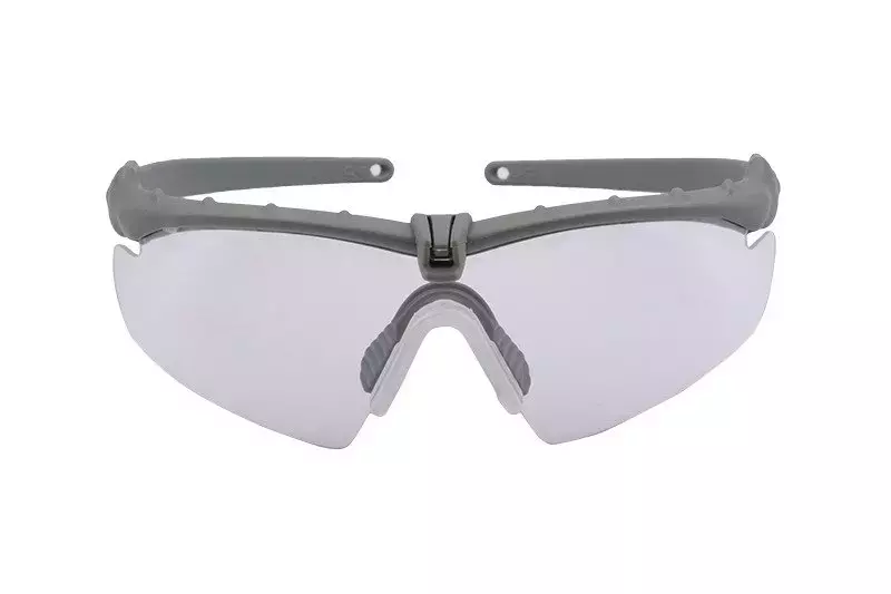Lunettes tactiques - Gris / Transparent