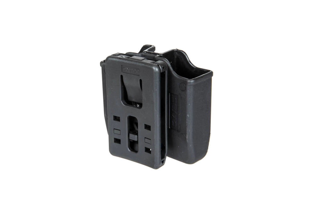Double magazine pouch - black
